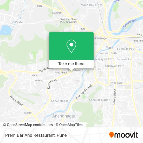 Prem Bar And Restaurant map