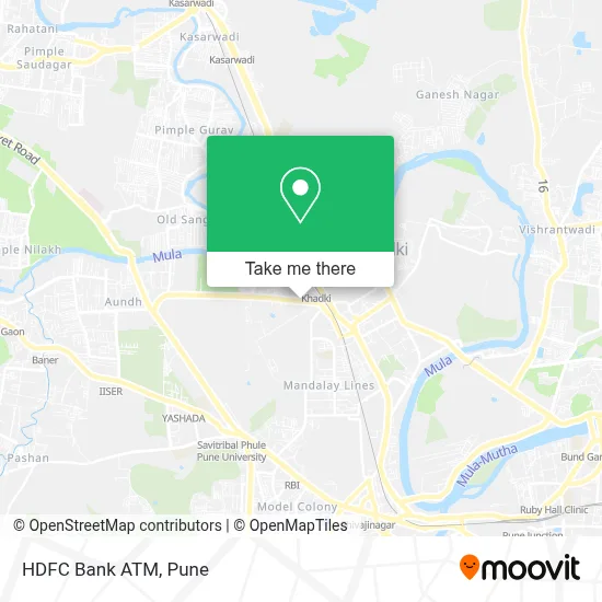 HDFC Bank Atm map