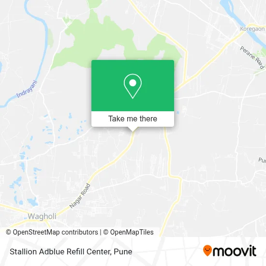 Stallion Adblue Refill Center map