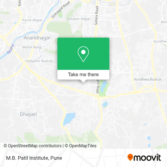 M.B. Patil Institute map