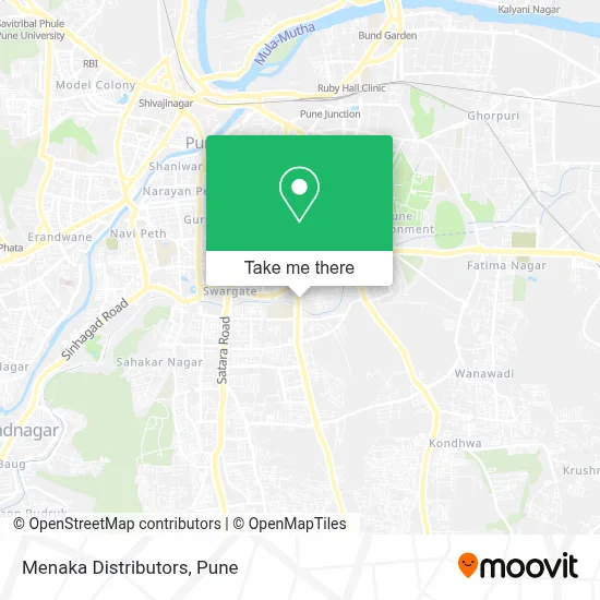 Menaka Distributors map