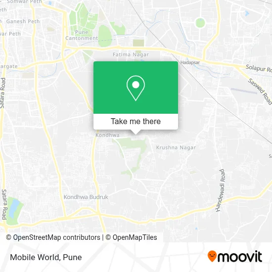 Mobile World map