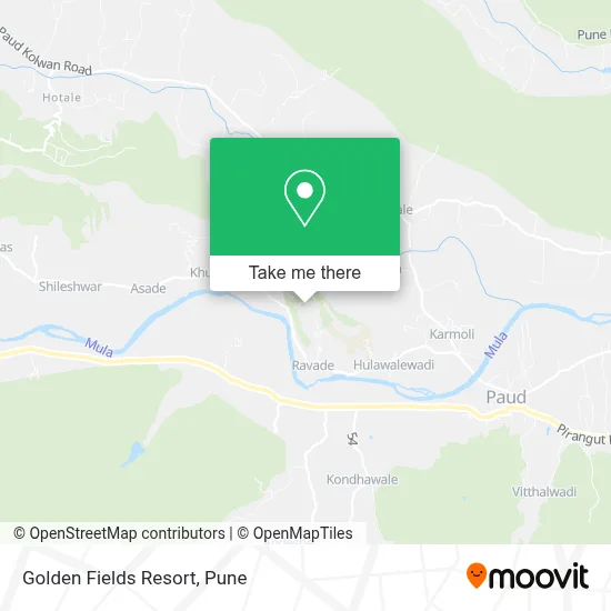 Golden Fields Resort map
