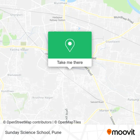 Sunday Science School map