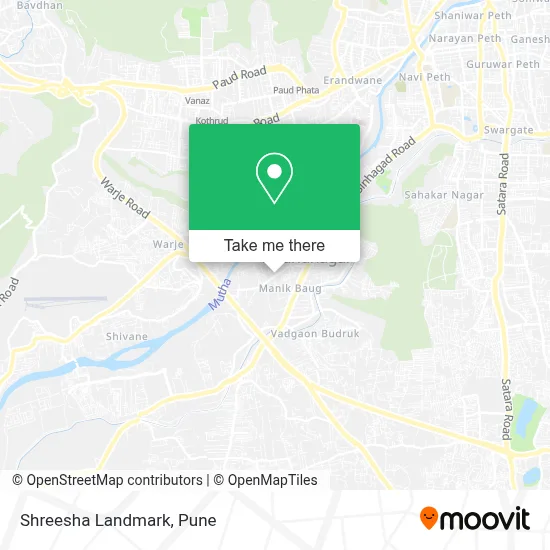 Shreesha Landmark map
