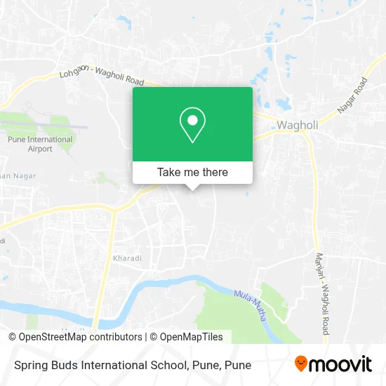 Spring Buds International School, Pune map