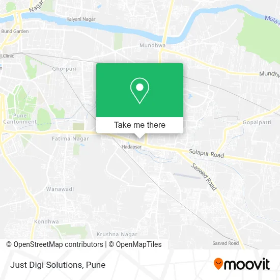 Just Digi Solutions map