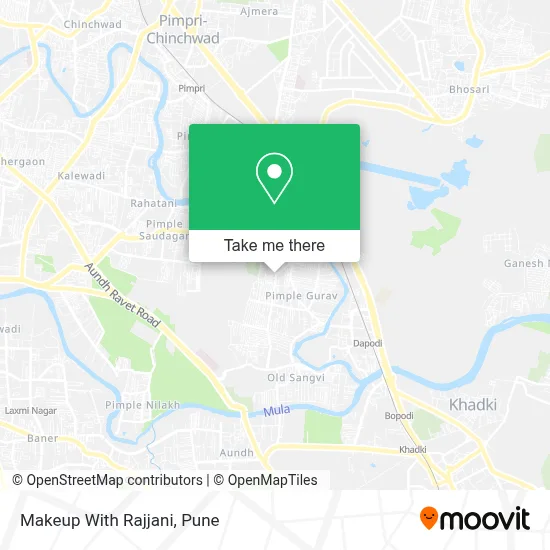 Makeup With Rajjani map