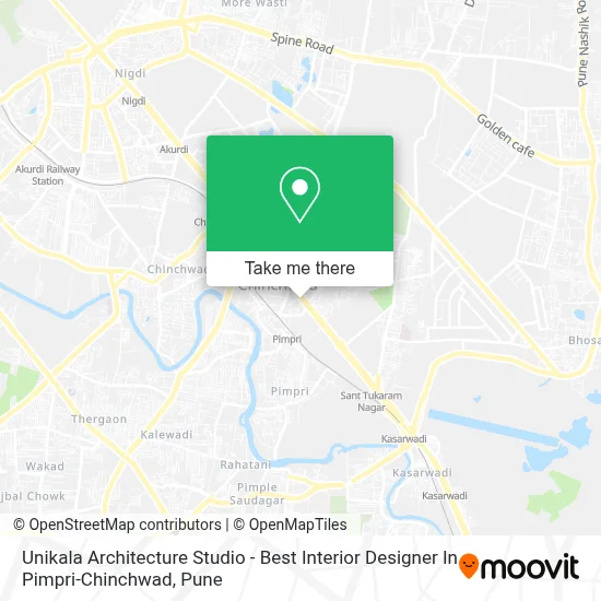 Unikala Architecture Studio - Best Interior Designer In Pimpri-Chinchwad map