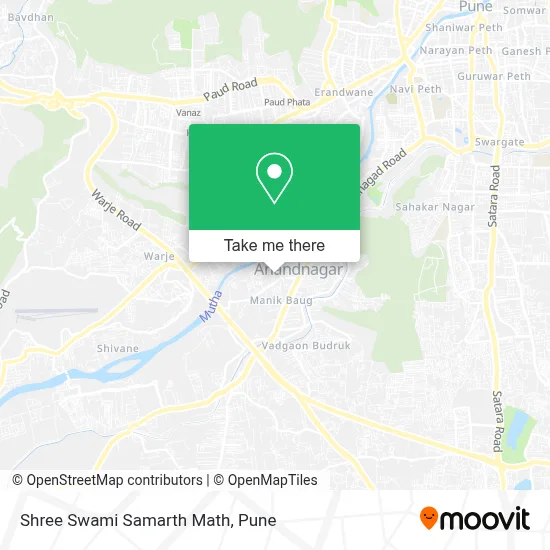 Shree Swami Samarth Math map