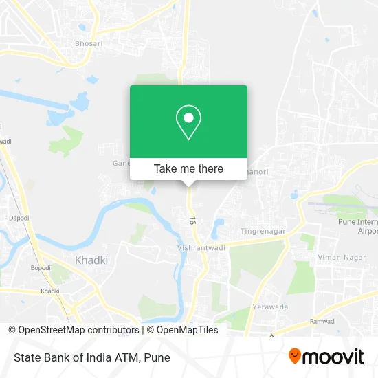 State Bank Of India Atm map