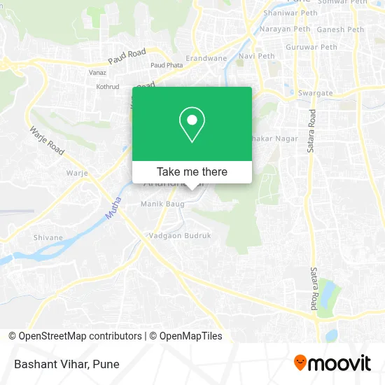 Bashant Vihar map