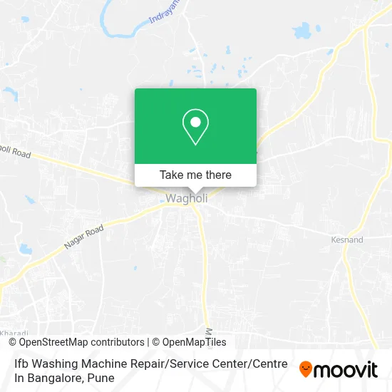 Ifb Washing Machine Repair / Service Center / Centre In Bangalore map