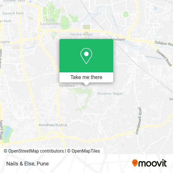 Nails & Else map