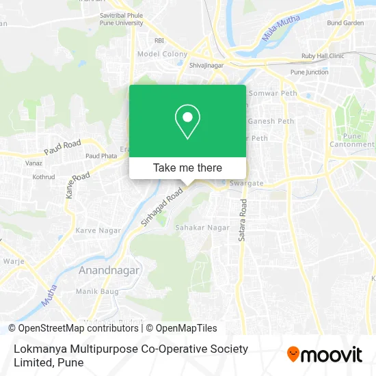 Lokmanya Multipurpose Co-Operative Society Limited map