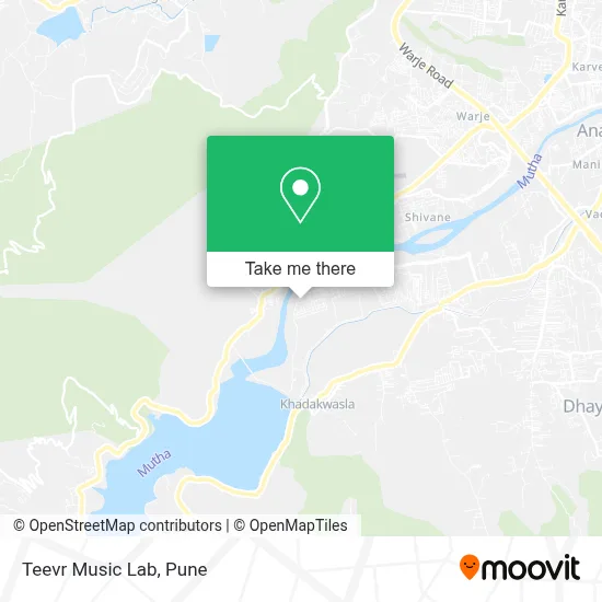 Teevr Music Lab map