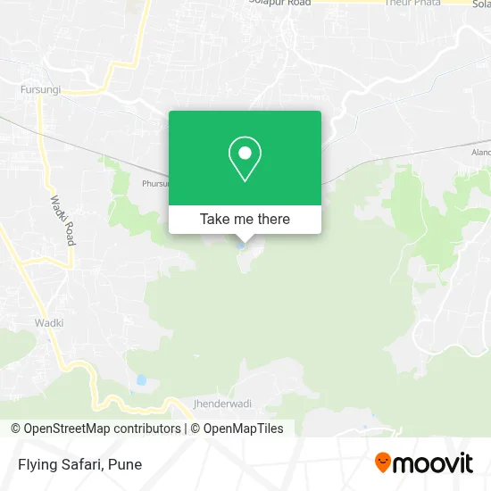 Flying Safari map