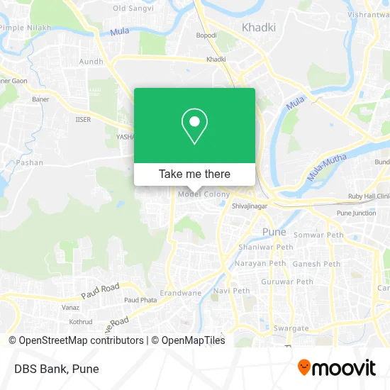 Dbs Bank map