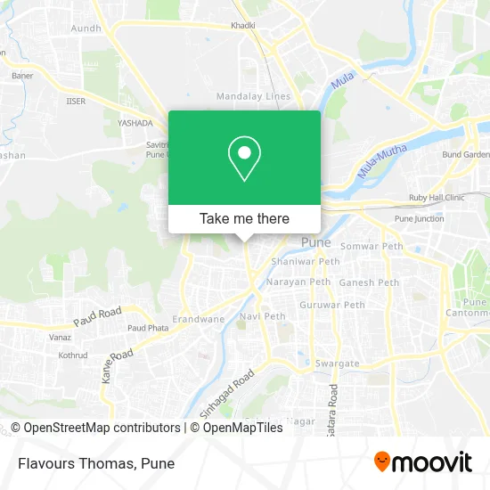 Flavours Thomas map