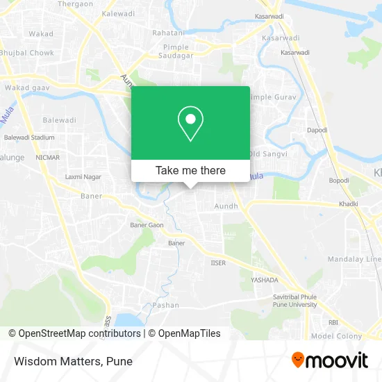 Wisdom Matters map