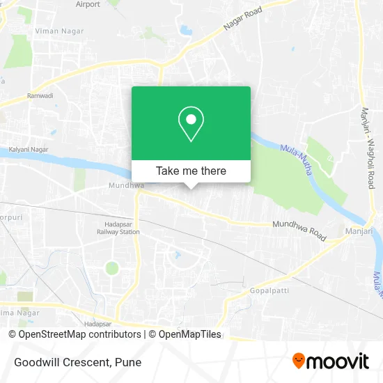 Goodwill Crescent map
