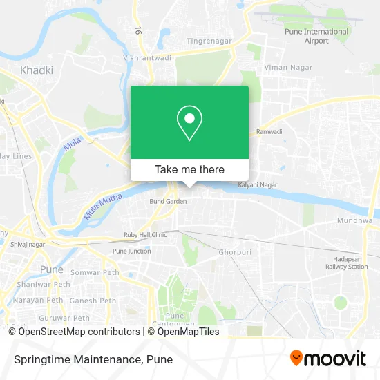 Springtime Maintenance map