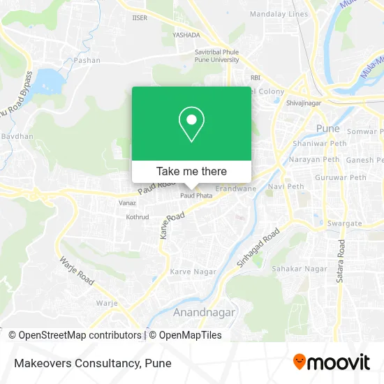 Makeovers  Consultancy map
