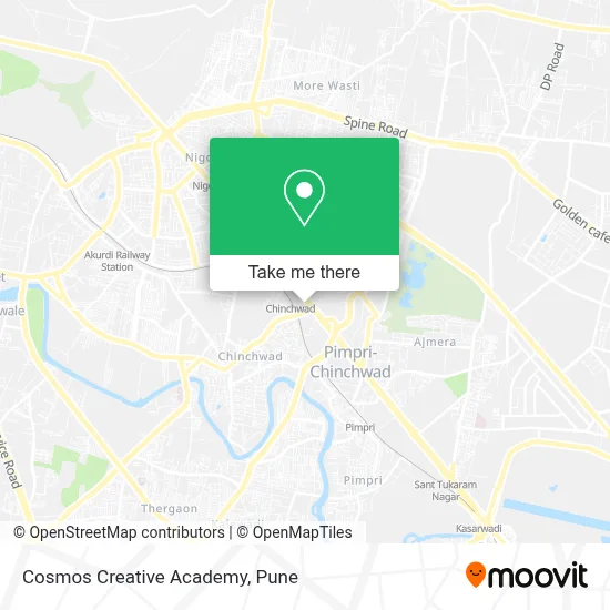 Cosmos Creative Academy map