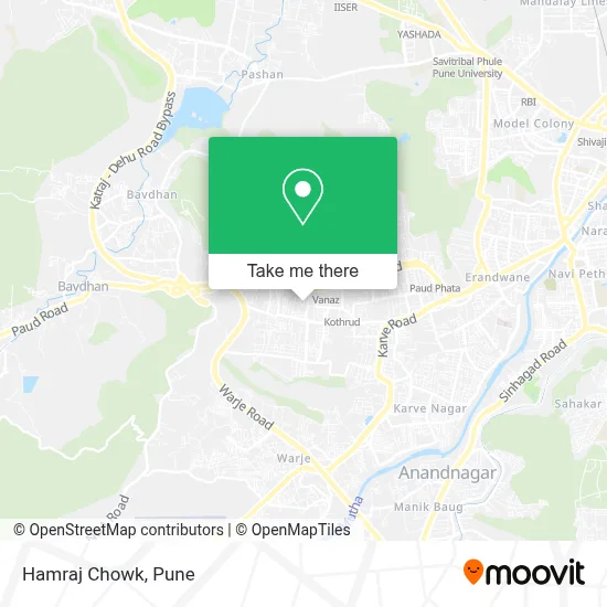 Hamraj Chowk map