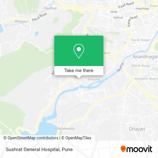 Sushrat General Hospital map