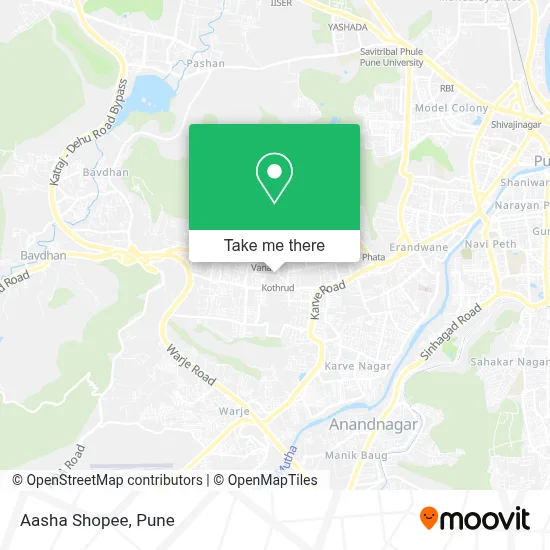 Aasha Shopee map