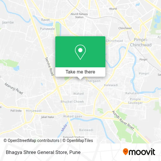 Bhagya Shree General Store map