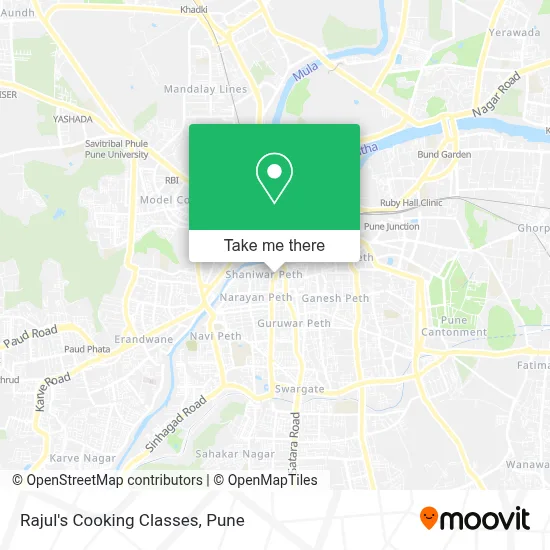 Rajul's Cooking Classes map