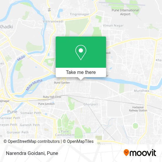 Narendra Goidani map
