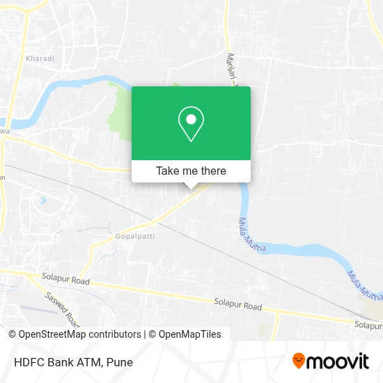 HDFC Bank Atm map