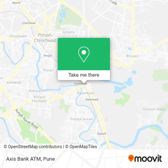 Axis Bank Atm map