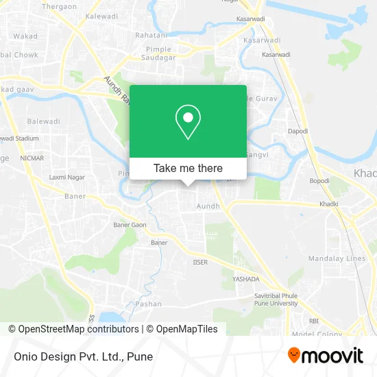 Onio Design Pvt. Ltd. map