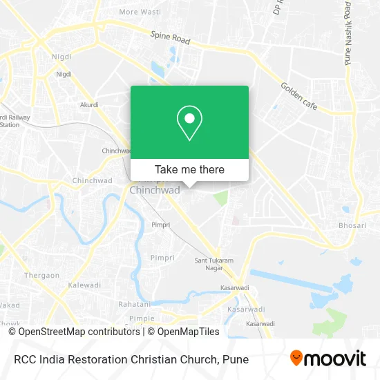 Rcc India Restoration Christian Church map