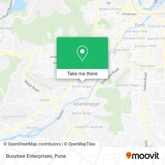 Busybee Enterprises map