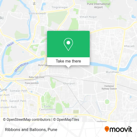 Ribbons And Balloons map