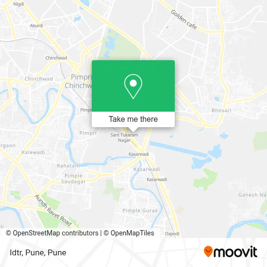 Idtr, Pune map