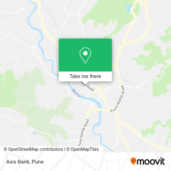 Axis Bank map