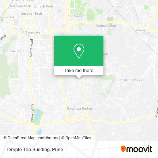 Temple Top Building map