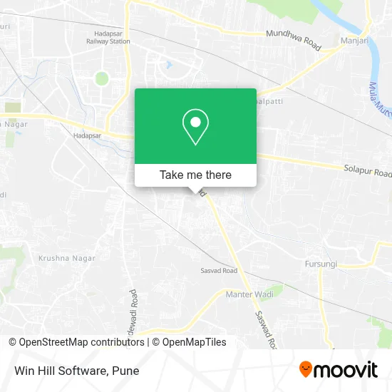 Win Hill Software map
