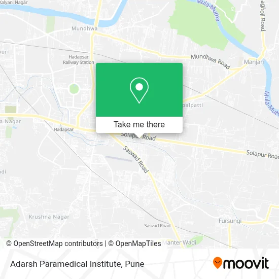 Adarsh Paramedical Institute map