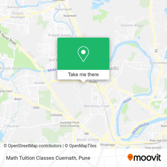 Math Tuition Classes Cuemath map