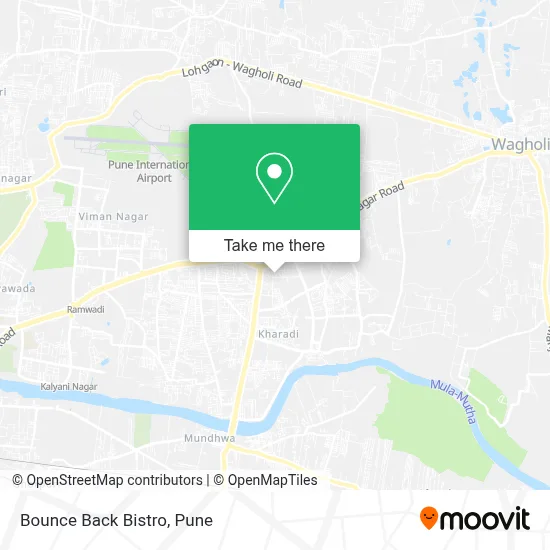 Bounce Back Bistro map