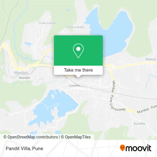 Pandit Villa map