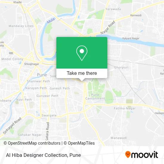 Al Hiba Designer Collection map