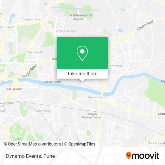 Dynamo Events map